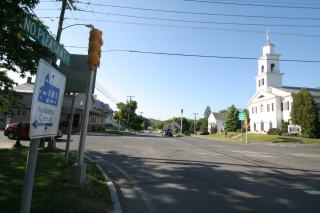 North Amherst Village center is located just north of the UMass campus